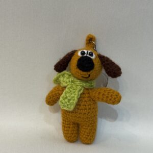 LIENEさんの編みぐるみ【ワンコのキーホルダー】