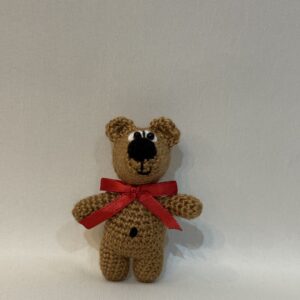 LIENEさんの編みぐるみ【クマのキーホルダー】