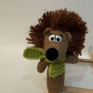 LIENEさんの編みぐるみ【ライオンのパペット】