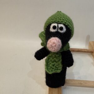 LIENEさんの編みぐるみ【モグラのパペット】