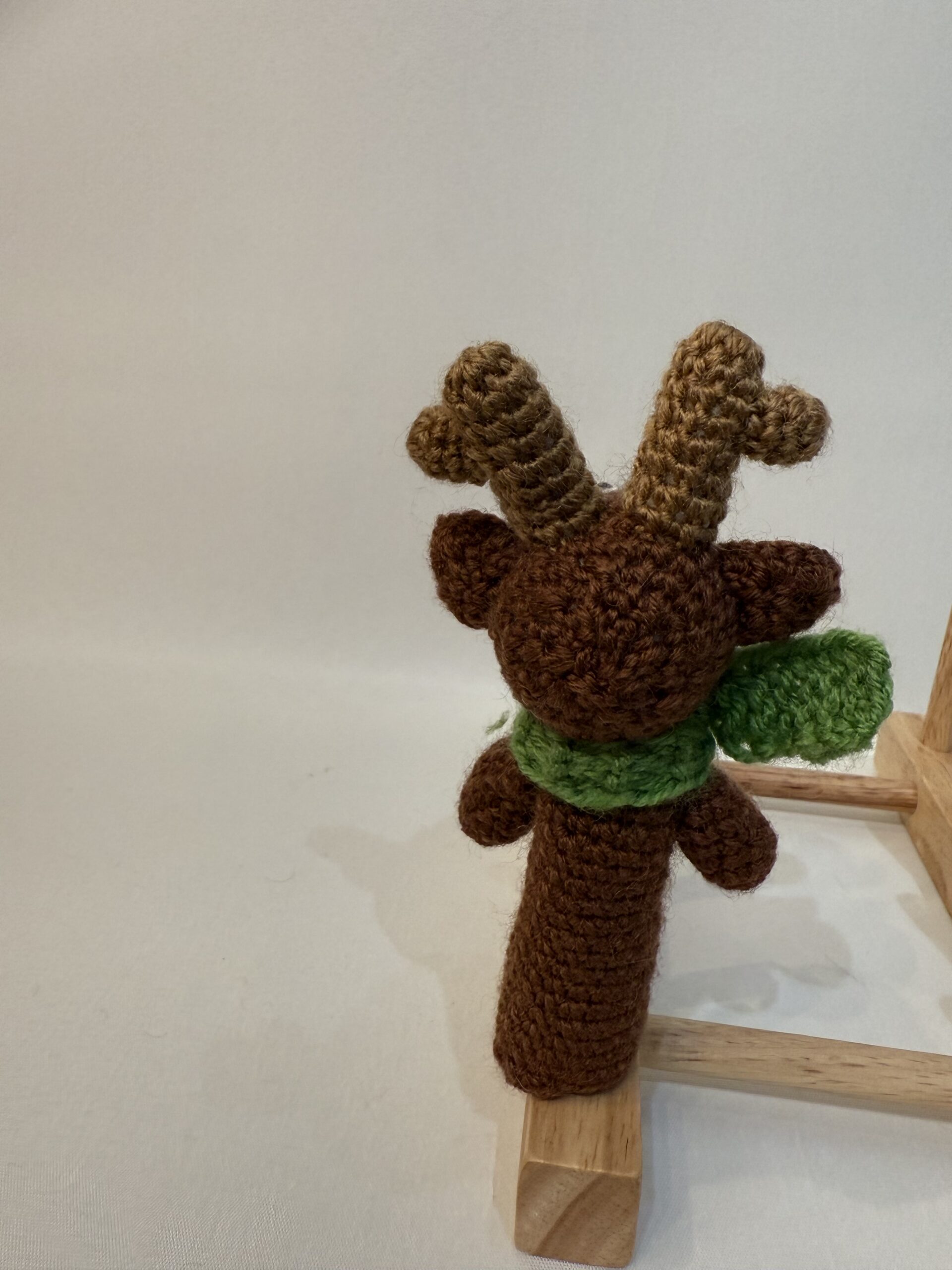 LIENEさんの編みぐるみ【トナカイのパペット】 - 画像 (3)