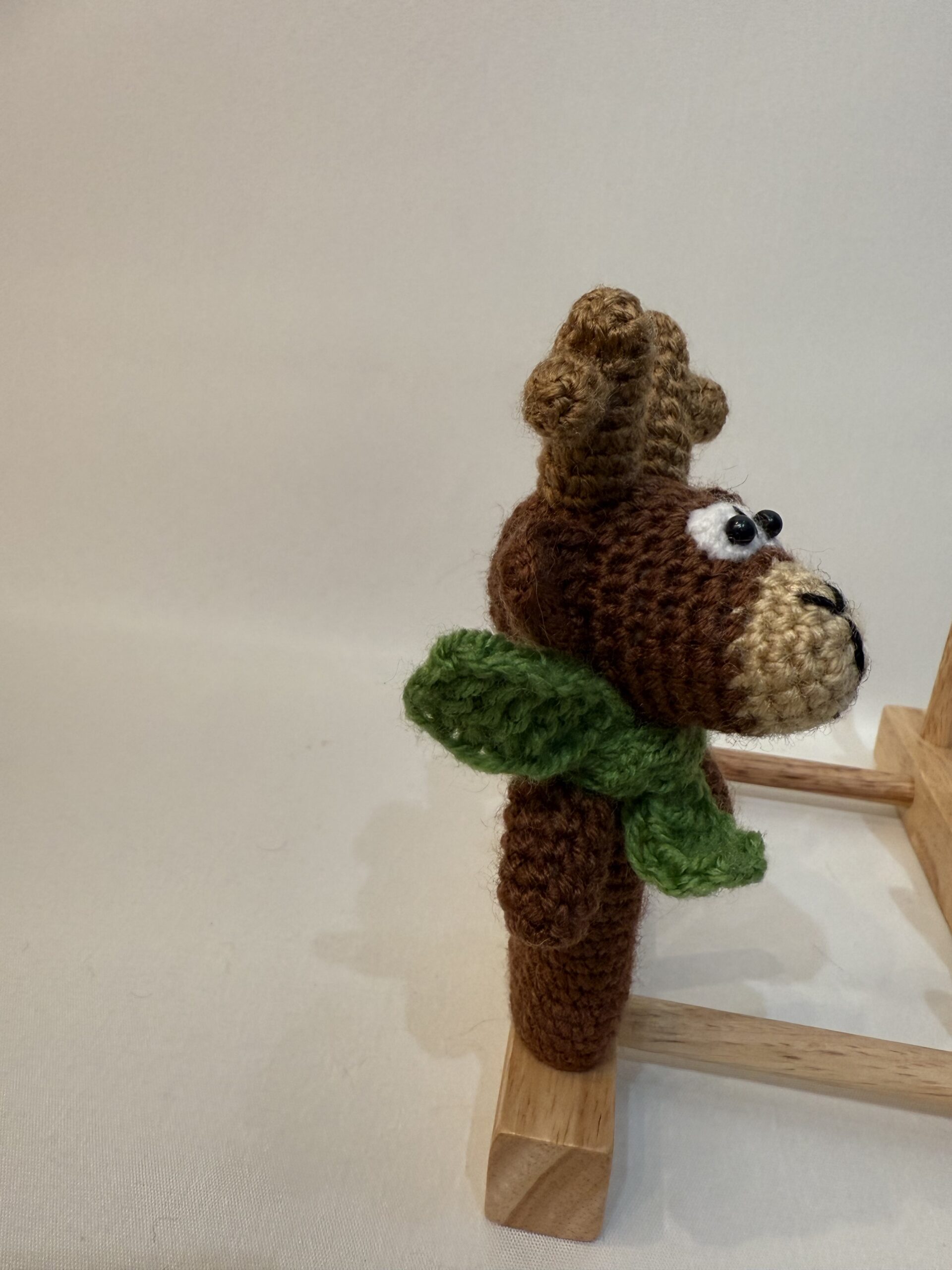 LIENEさんの編みぐるみ【トナカイのパペット】 - 画像 (2)