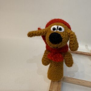 LIENEさんの編みぐるみ【ワンコのパペット】