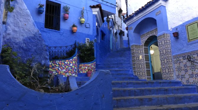 モロッコ買付け旅 Vol 4 青い街 シャウエンへ 旅する雑貨屋 Hin Plus